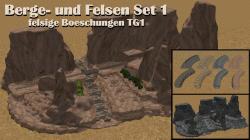 Berge-Set_01 - felsige Boeschungen  im EEP-Shop kaufen